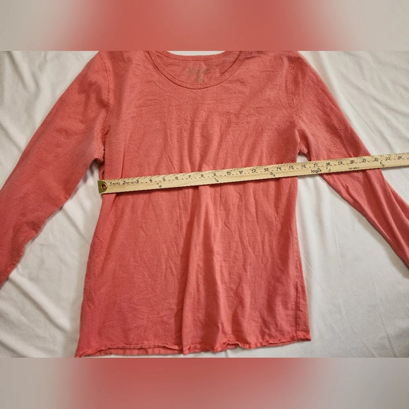 Peaches Womens Long Sleeve Stretchy Athleisure Top Large - Picture 4 of 10